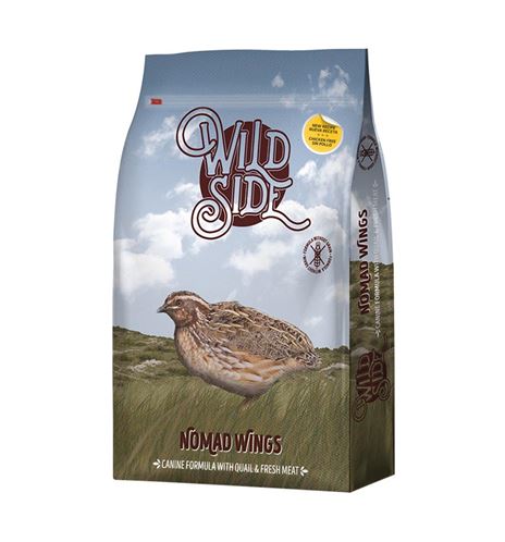 Wild Side Nomad Wings Codorniz pienso para perros 3kg Wild Side Nomad Wings Codorniz pienso para perros 3kg