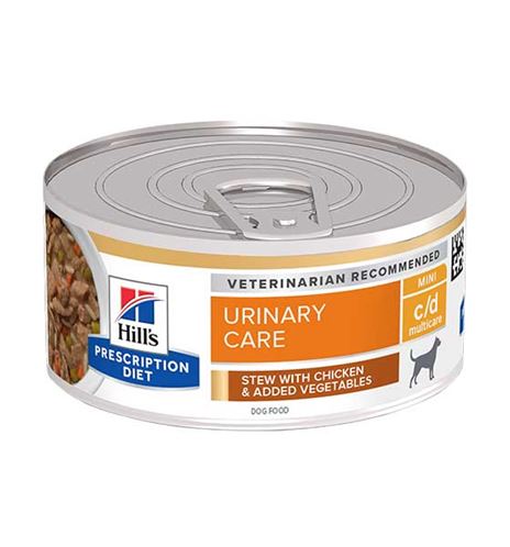 Hill's Prescription Diet Urinary Care C/D Multicare pollo y verduras lata para perros 156g Hill's Prescription Diet Urinary Care C/D Multicare pollo y verduras lata para perros 156g