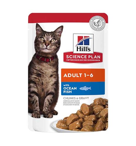 Hill's Science Plan Adult Pescado Azul sobre para gatos Hill's Science Plan Adult Pescado Azul sobre para gatos