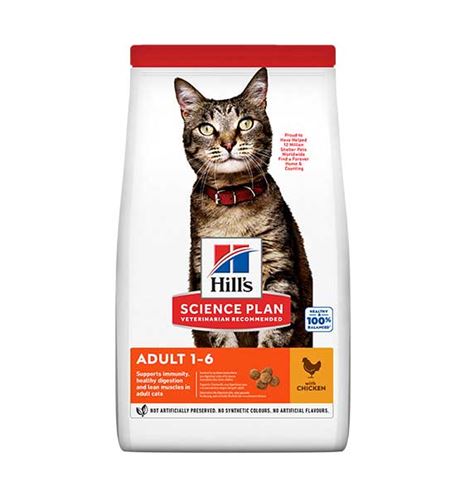 Hill's Science Plan Adult Pollo pienso para gatos Hill's Science Plan Adult Pollo pienso para gatos