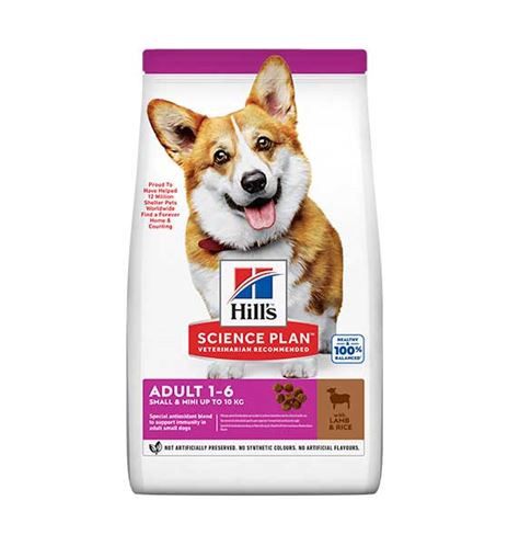 Hill's Science Plan Adult Small & Mini Cordero y Arroz pienso para perros Hill's Science Plan Adult Small & Mini Cordero y Arroz pienso para perros
