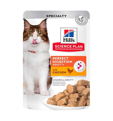 Hill's Science Plan Perfect Digestion Pollo sobre para gatos Hill's Science Plan Perfect Digestion Pollo sobre para gatos