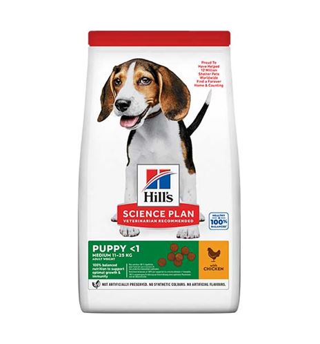 Hill's Science Plan Puppy Medium Pollo pienso para perros Hill's Science Plan Puppy Medium Pollo pienso para perros