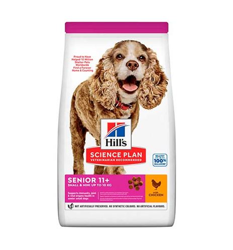 Hill's Science Plan Senior Small & Mini Pollo pienso para perros Hill's Science Plan Senior Small & Mini Pollo pienso para perros