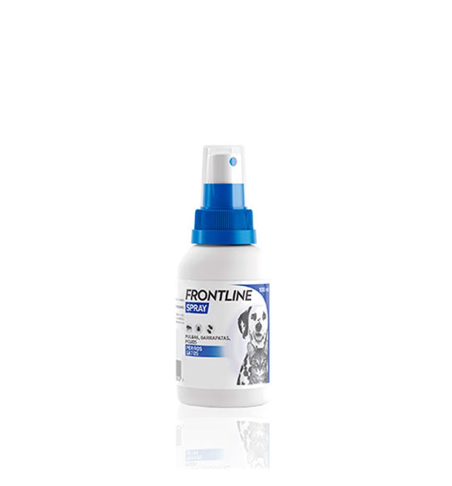 Frontline Spray Antiparasitario para perros y gatos 100ml