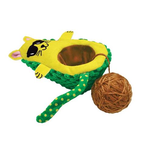 Kong Wrangler aguacate de juguete para gatos Kong Wrangler aguacate de juguete para gatos