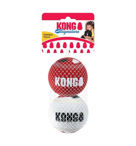 Kong Signature Sport 2PK pelotas para perros Kong Signature Sport 2PK pelotas para perros