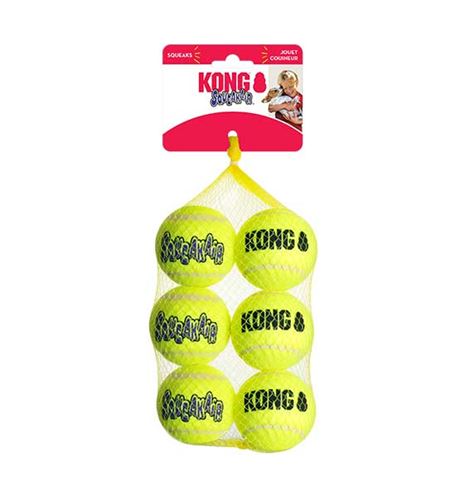 Kong SqueakAir 6 Pelotas para perros Kong SqueakAir 6 Pelotas para perros