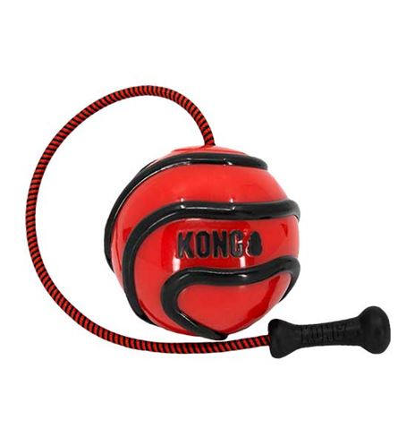 Kong Wavz Bunji Ball pelota con cuerda para perros Kong Wavz Bunji Ball pelota con cuerda para perros